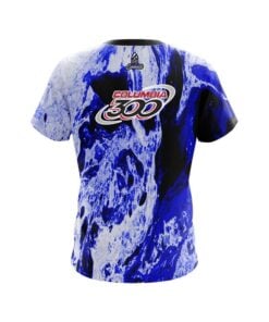 Alternative view of Columbia 300 Marble Blue CoolWick Bowling Jersey