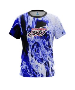Columbia 300 Marble Blue CoolWick Bowling Jersey
