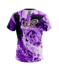 Alternative view of Columbia 300 Marble Purple CoolWick Bowling Jersey
