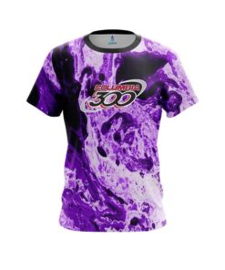 Columbia 300 Marble Purple CoolWick Bowling Jersey