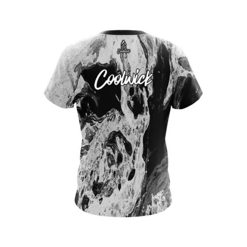 Coolwick Marble Black CoolWick Bowling Jersey - Image 2