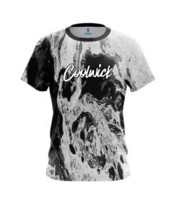 Coolwick Marble Black CoolWick Bowling Jersey