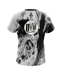 Alternative view of DV8 Marble Black CoolWick Bowling Jersey