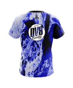 Alternative view of DV8 Marble Blue CoolWick Bowling Jersey