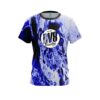 DV8 Marble Blue CoolWick Bowling Jersey