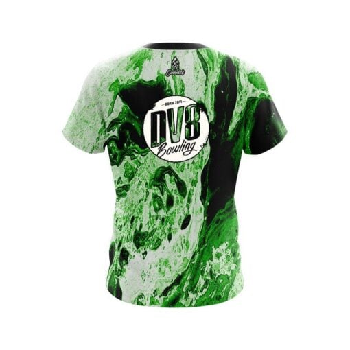 DV8 Marble Green CoolWick Bowling Jersey - Image 2