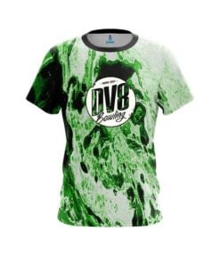 DV8 Marble Green CoolWick Bowling Jersey