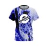 Ebonite Marble Blue CoolWick Bowling Jersey