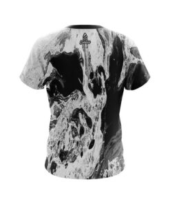 Alternative view of Marble Black CoolWick Bowling Jersey