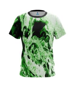 Marble Green CoolWick Bowling Jersey