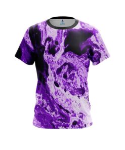 Marble Purple CoolWick Bowling Jersey