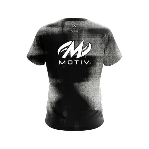 Motiv Canvas Black CoolWick Bowling Jersey - Image 2