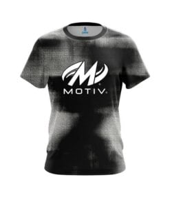 Motiv Canvas Black CoolWick Bowling Jersey
