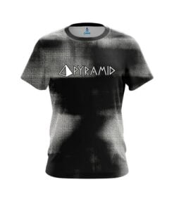 Pyramid Canvas Black CoolWick Bowling Jersey