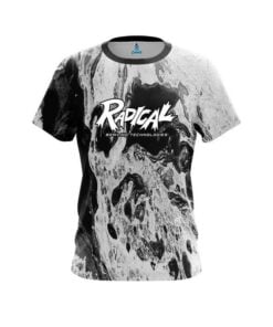 Radical Marble Black CoolWick Bowling Jersey