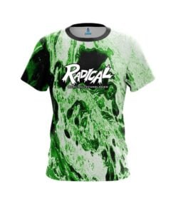 Radical Marble Green CoolWick Bowling Jersey