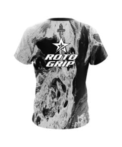 Alternative view of Roto Grip Marble Black CoolWick Bowling Jersey