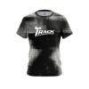 Track Canvas Black CoolWick Bowling Jersey