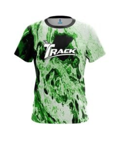 Track Marble Green CoolWick Bowling Jersey