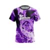 Track Purple Marble CoolWick Bowling Jersey
