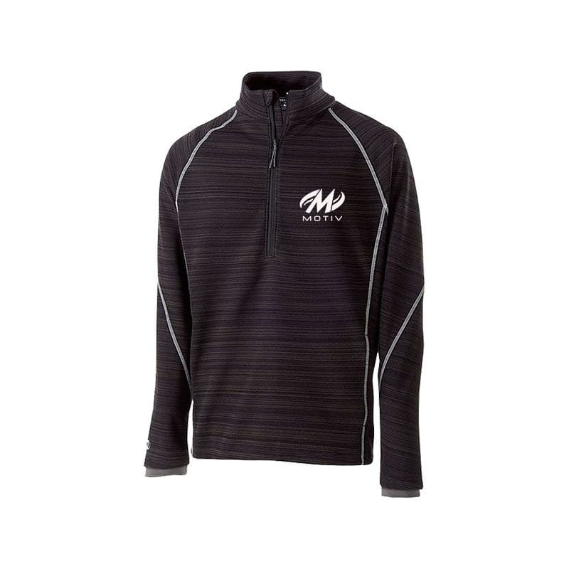 Motiv Black Ascent Men's Deviate Bowling Pullover