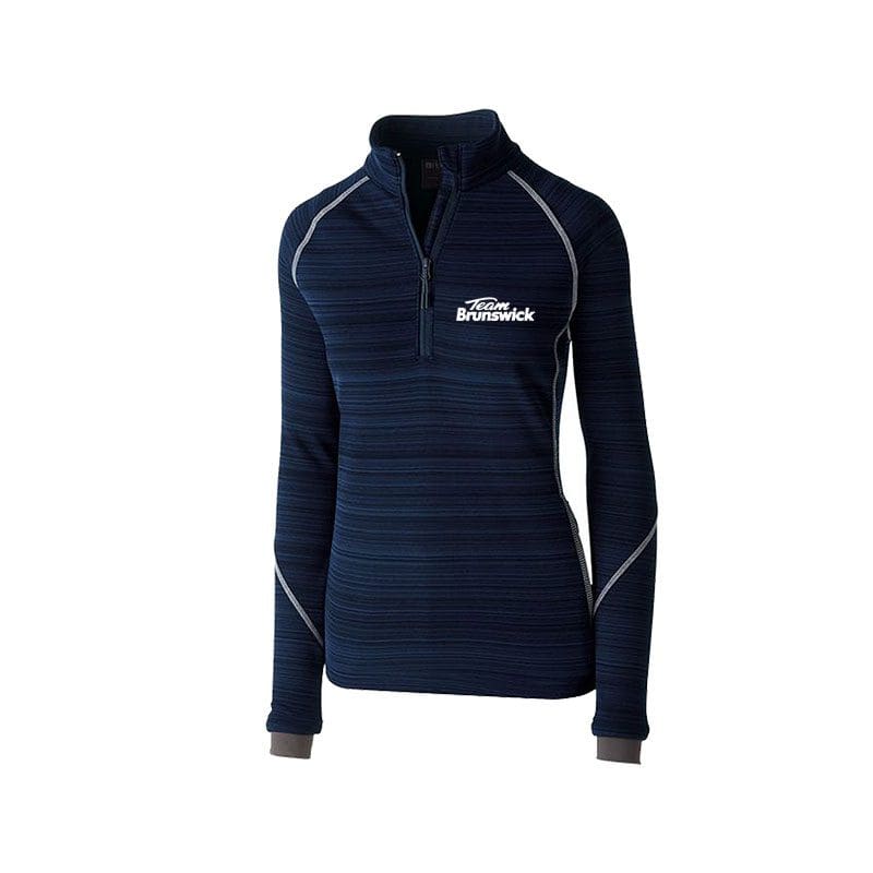 Brunswick Navy Meanstreak Ladies Deviate Bowling Pullover