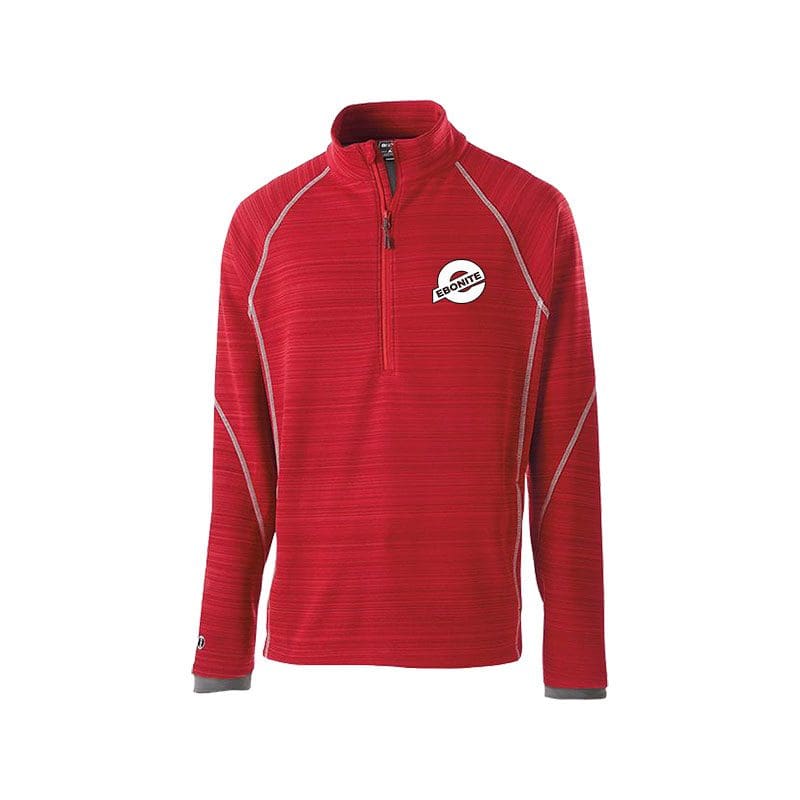Ebonite Red Apex Men's Deviate Bowling Pullover