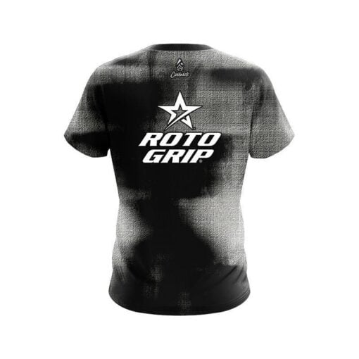 Roto Grip Canvas Black CoolWick Bowling Jersey - Image 2
