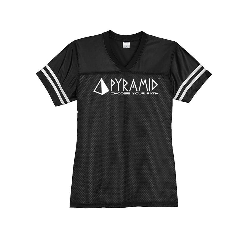 Coolwick Womens Black Pyramid Replica Sport Jersey