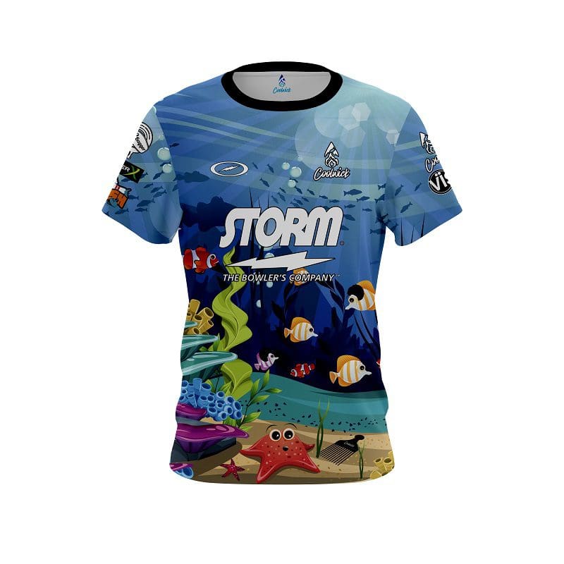 Kyle Troup Afro Fish CoolWick Bowling Jersey