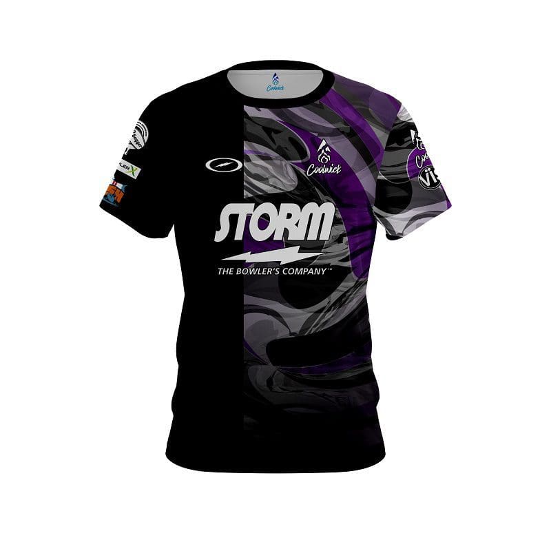 Kyle Troup Purple Fish CoolWick Bowling Jersey