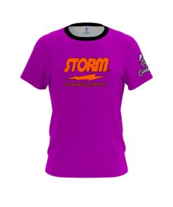Storm Pitch Purple CoolWick Bowling Jersey