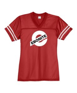 Coolwick Womens Red Ebonite Replica Sport Jersey