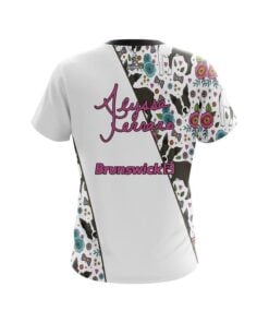 Alternative view of Brunswick Alyssa Ferraro Terrier CoolWick Bowling Jersey