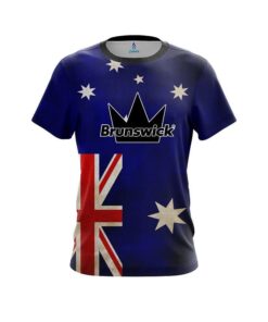 Brunswick Australian Flag  CoolWick Bowling Jersey