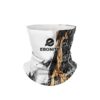 Ebonite Black And Gold Liquid Marble CoolWick Head Gear Mask All-In-1