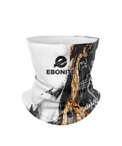 Ebonite Black And Gold Liquid Marble CoolWick Head Gear Mask All-In-1