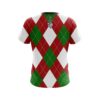 Will Geter Kings Court Argyle Red CoolWick Bowling Jersey - Image 2