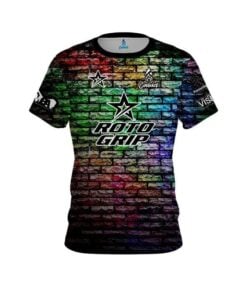 Stefanie Johnson Roto Grip Graffiti Rainbow CoolWick Bowling Jersey