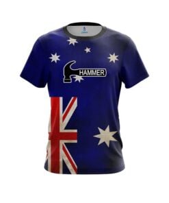 Hammer Australian Flag  CoolWick Bowling Jersey