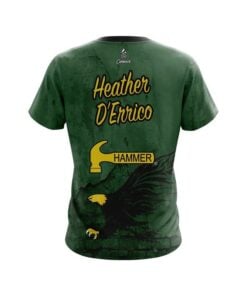 Alternative view of Heather D'Errico Hammer Brockport Replica CoolWick Bowling Jersey