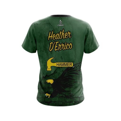 Heather D'Errico Hammer Brockport Replica CoolWick Bowling Jersey - Image 2