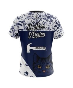 Alternative view of Heather D'Errico Hammer Shiba Inu Replica CoolWick Bowling Jersey