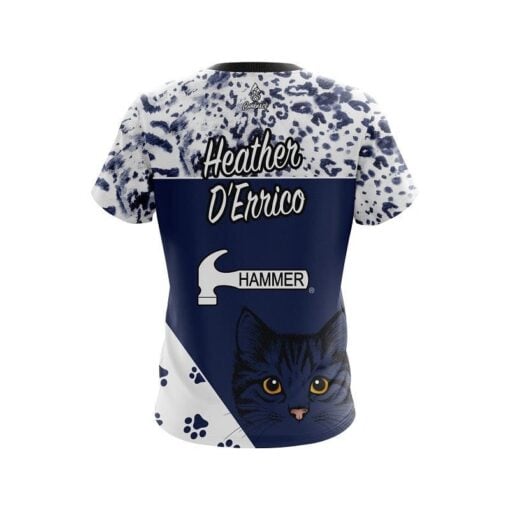 Heather D'Errico Hammer Shiba Inu Replica CoolWick Bowling Jersey - Image 2