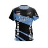 Osku Palermaa Columbia 300 Blue Black Suomi Finland Replica CoolWick Bowling Jersey