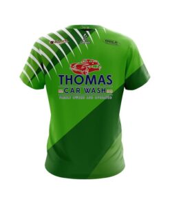 Alternative view of Matt Ogle DV8 Shredded Green Replica CoolWick Bowling Jersey