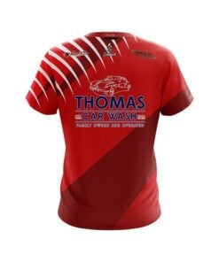 Alternative view of Matt Ogle DV8 Shredded Red Replica CoolWick Bowling Jersey