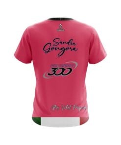 Alternative view of Columbia 300 Sandra Gongora Fierce Pink CoolWick Bowling Jersey