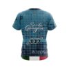 Columbia 300 Sandra Gongora Blue with Black Polka Dot CoolWick Bowling Jersey - Image 2