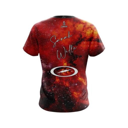 Sarah Wille Nebula Galaxy CoolWick Bowling Jersey - Image 2